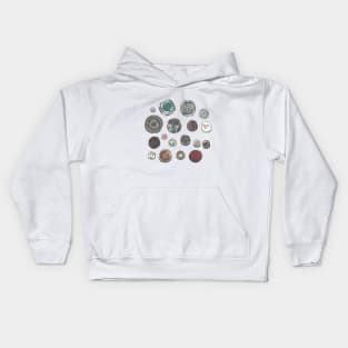 Button Collection Kids Hoodie